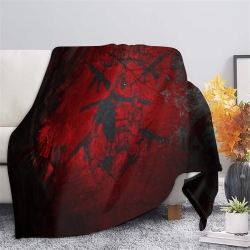 Marvel Deadpool Plaid en Polaire Imprimé 3D Couverture Douce Confortable pour Canapé Lit Bureau