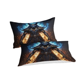 Dieu égyptien Anubis Housse de Couette Imprimée 3D Douce 3 Pièces Literie Garçons Filles
