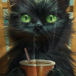 Chat Housse de Couette Imprimée 3D Douce 3 Pièces Literie Garçons Filles