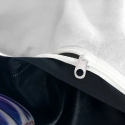 Méduse Housse de Couette Imprimée 3D Douce 3 Pièces Literie Garçons Filles
