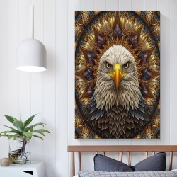 Aigle Peinture sur toile sans cadre, impressions posters art mural pour déco maison chambre bureau