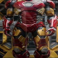 Avengers Iron Man Housse de Couette Imprimée 3D Douce 3 Pièces Literie Garçons Filles