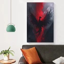 Aigle Peinture sur toile sans cadre, impressions posters art mural pour déco maison chambre bureau