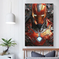 Avengers Iron Man Peinture sur toile sans cadre, impressions posters art mural pour déco maison chambre bureau