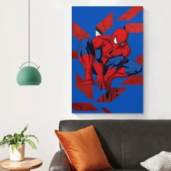 Avengers Spider-Man Peinture sur toile sans cadre, impressions posters art mural pour déco maison chambre bureau