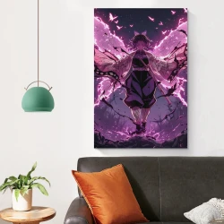 Tueur de démons: Demon Slayer Peinture sur toile sans cadre, impressions posters art mural pour déco maison chambre bureau