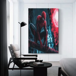 Avengers Spider-Man Pintura en lienzo sin marco, impresiones de pósters arte pared para decoración hogar dormitorio oficina
