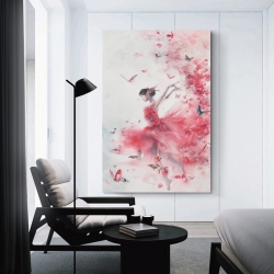 Papillon Peinture sur toile sans cadre, impressions posters art mural pour déco maison chambre bureau