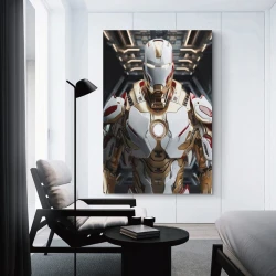 Avengers Iron Man Peinture sur toile sans cadre, impressions posters art mural pour déco maison chambre bureau
