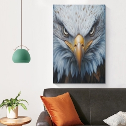 Aigle Peinture sur toile sans cadre, impressions posters art mural pour déco maison chambre bureau