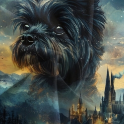 Yorkshire Terrier Housse de Couette Imprimée 3D Douce 3 Pièces Literie Garçons Filles