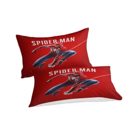 Avengers Spider Man Housse de Couette Imprimée 3D Douce 3 Pièces Literie Garçons Filles
