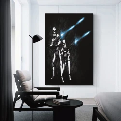 Stormtrooper Star Wars Peinture sur toile sans cadre, impressions posters art mural pour déco maison chambre bureau