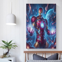 Avengers Iron Man Peinture sur toile sans cadre, impressions posters art mural pour déco maison chambre bureau
