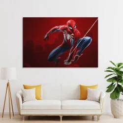 Avengers Spider-Man Peinture sur toile sans cadre, impressions posters art mural pour déco maison chambre bureau