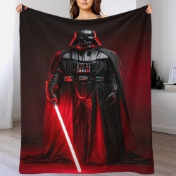 Darth Vader Star Wars Coperta in Pile Stampata 3D Morbida e Confortevole per Divano Letto Ufficio  