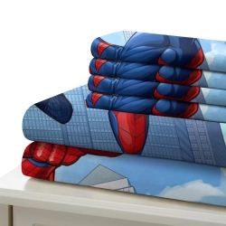 Avengers Spider Man Copripiumino Stampato 3D Morbido 3 Pezzi Biancheria da Letto per Ragazzi Ragazze