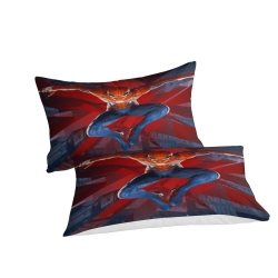 Avengers Spider Man Housse de Couette Imprimée 3D Douce 3 Pièces Literie Garçons Filles