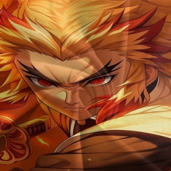 Dämonentöter: Demon Slayer 3D Gedruckter Bettbezug Weiche 3-teilige Bettwäsche für Jungen Mädchen