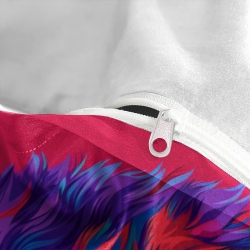 Loup Housse de Couette Imprimée 3D Douce 3 Pièces Literie Garçons Filles