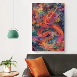 Drache Unrahmtes Leinwandbild, Wandkunst-Poster-Drucke für Zuhause, Schlafzimmer, Büro Dekoration