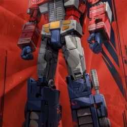 Transformers Optimus Prime Housse de Couette Imprimée 3D Douce 3 Pièces Literie Garçons Filles