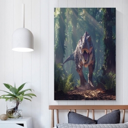Dinosaurier Unrahmtes Leinwandbild, Wandkunst-Poster-Drucke für Zuhause, Schlafzimmer, Büro Dekoration