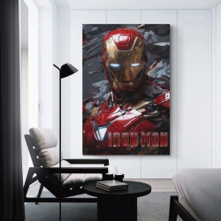Avengers Iron Man Peinture sur toile sans cadre, impressions posters art mural pour déco maison chambre bureau