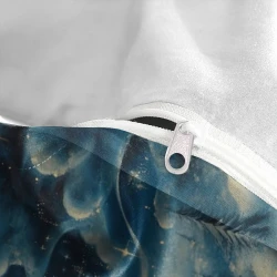 Renne Housse de Couette Imprimée 3D Douce 3 Pièces Literie Garçons Filles