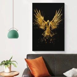 Águila Pintura en lienzo sin marco, impresiones de pósters arte pared para decoración hogar dormitorio oficina