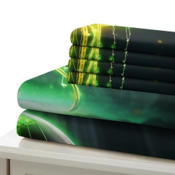 Méduse Housse de Couette Imprimée 3D Douce 3 Pièces Literie Garçons Filles