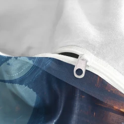Phoenix Housse de Couette Imprimée 3D Douce 3 Pièces Literie Garçons Filles