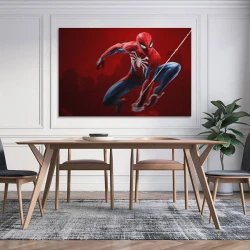 Avengers Spider-Man Peinture sur toile sans cadre, impressions posters art mural pour déco maison chambre bureau