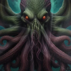 Mythe de l'horreur Cthulhu Housse de Couette Imprimée 3D Douce 3 Pièces Literie Garçons Filles