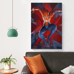 Avengers Spider-Man Peinture sur toile sans cadre, impressions posters art mural pour déco maison chambre bureau