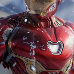 Avengers Iron Man Housse de Couette Imprimée 3D Douce 3 Pièces Literie Garçons Filles