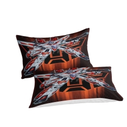 Transformers Autobots Housse de Couette Imprimée 3D Douce 3 Pièces Literie Garçons Filles