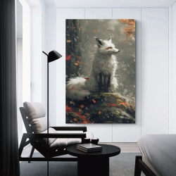 Renard Peinture sur toile sans cadre, impressions posters art mural pour déco maison chambre bureau