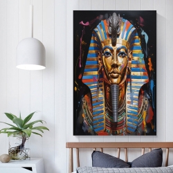 Pharaon égyptien Peinture sur toile sans cadre, impressions posters art mural pour déco maison chambre bureau