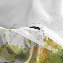 Coq Housse de Couette Imprimée 3D Douce 3 Pièces Literie Garçons Filles