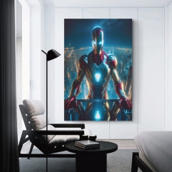 Avengers Iron Man Peinture sur toile sans cadre, impressions posters art mural pour déco maison chambre bureau