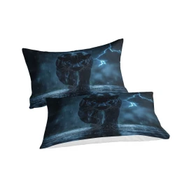 Pantera negra Funda Nórdica Impresa en 3D Suave 3 Piezas Ropa de Cama para Niños Niñas