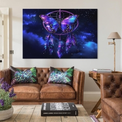 Chat Peinture sur toile sans cadre, impressions posters art mural pour déco maison chambre bureau