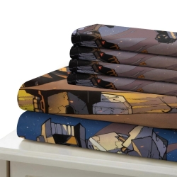 Transformers Megatron Housse de Couette Imprimée 3D Douce 3 Pièces Literie Garçons Filles