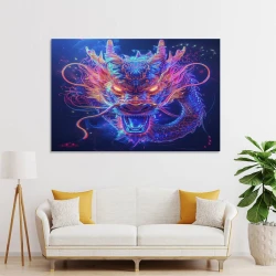 Drago Pittura su tela senza cornice, stampe di poster arte murale per arredo casa camera ufficio