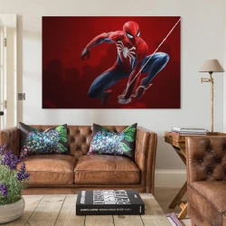 Avengers Spider-Man Peinture sur toile sans cadre, impressions posters art mural pour déco maison chambre bureau