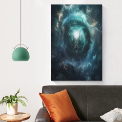 maléfique Dragon Peinture sur toile sans cadre, impressions posters art mural pour déco maison chambre bureau