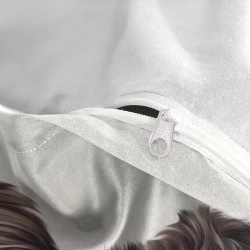 Shih Tzu Housse de Couette Imprimée 3D Douce 3 Pièces Literie Garçons Filles