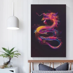 Drago Pittura su tela senza cornice, stampe di poster arte murale per arredo casa camera ufficio