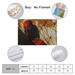 Avengers Spider-Man Peinture sur toile sans cadre, impressions posters art mural pour déco maison chambre bureau